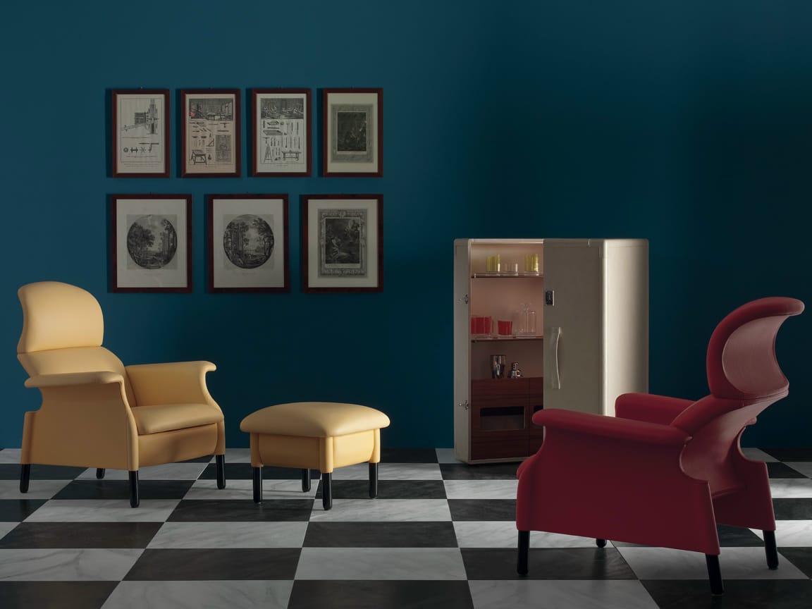 Кресло с подлокотниками Poltrona Frau коллекция - диваны и кресла ARCH-00128906 - Вид №1