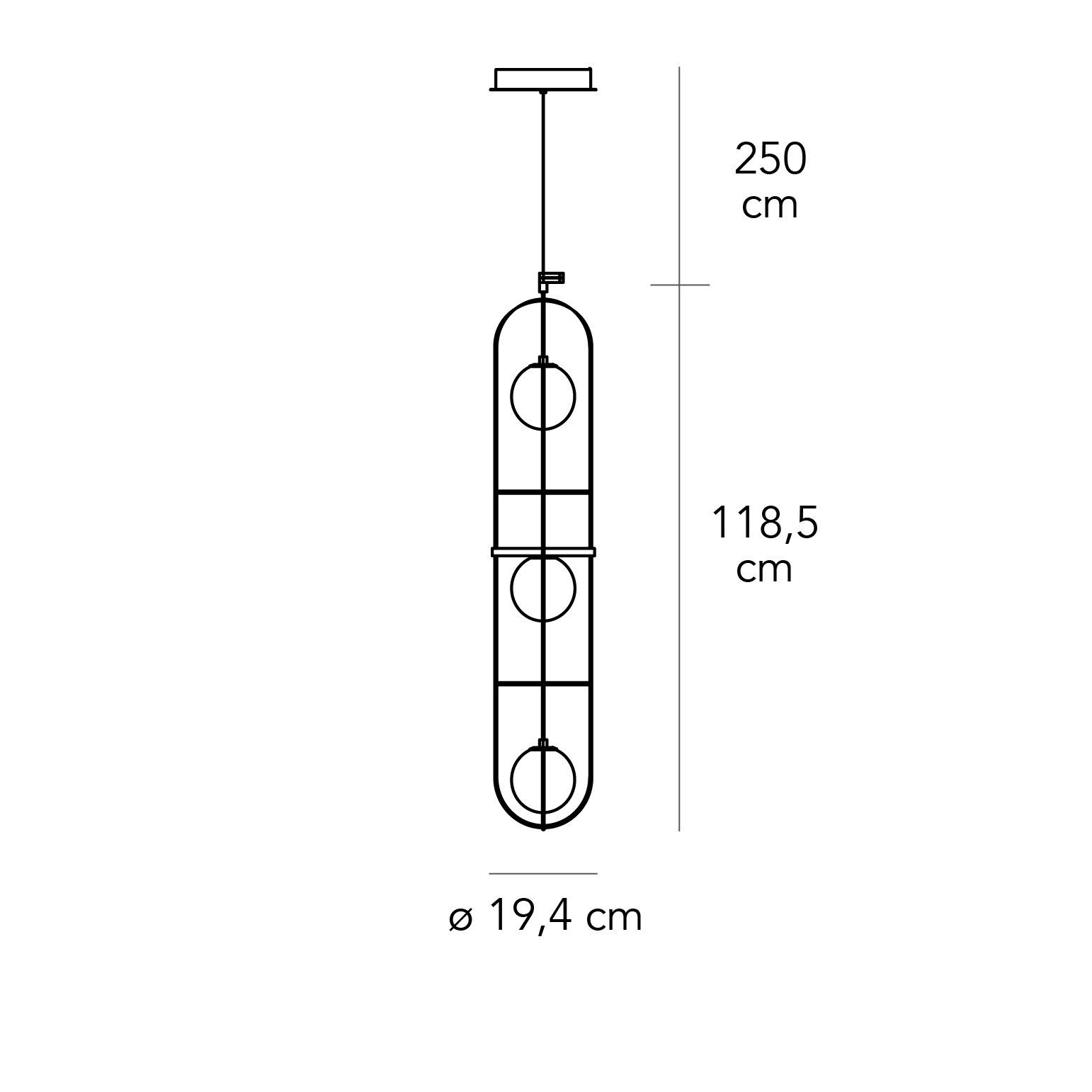 Подвесной светильник из дутого стекла FontanaArte Setareh ARCH-00090953 - Вид №13