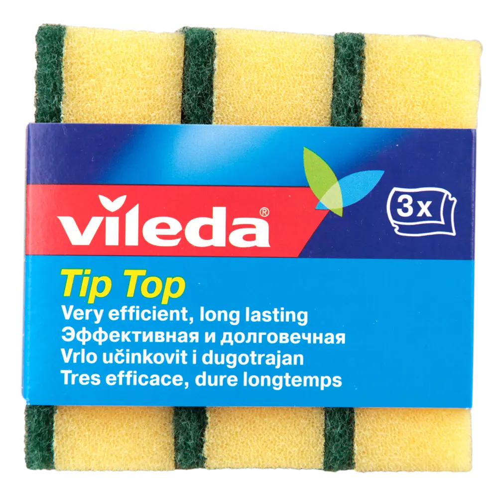 Губка Vileda «Тип-Топ», 3 шт STLM-2175122 - Вид №3
