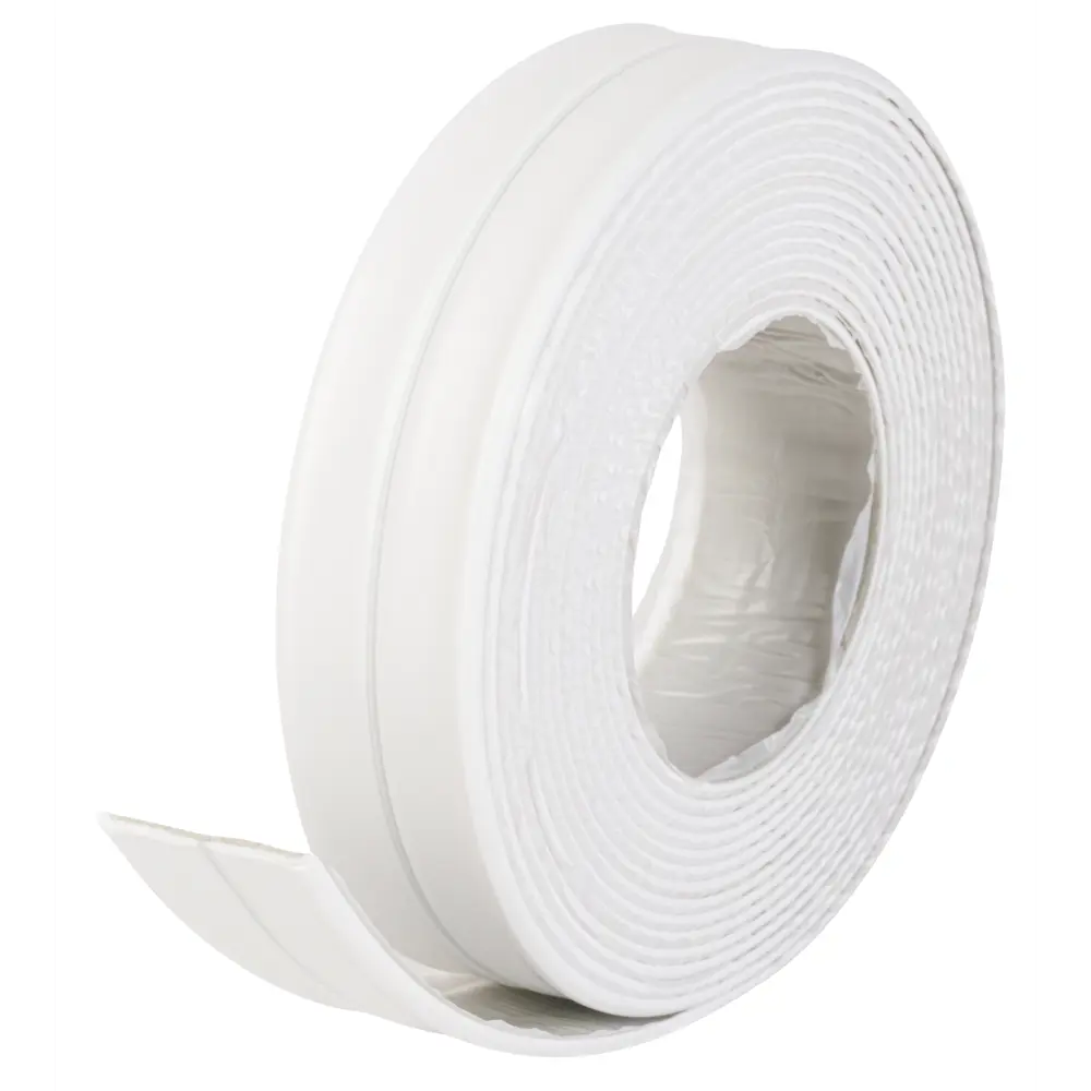 Бордюрная лента для ванной MONLID 22 мм 3.35 м цвет белый STLM-2184550