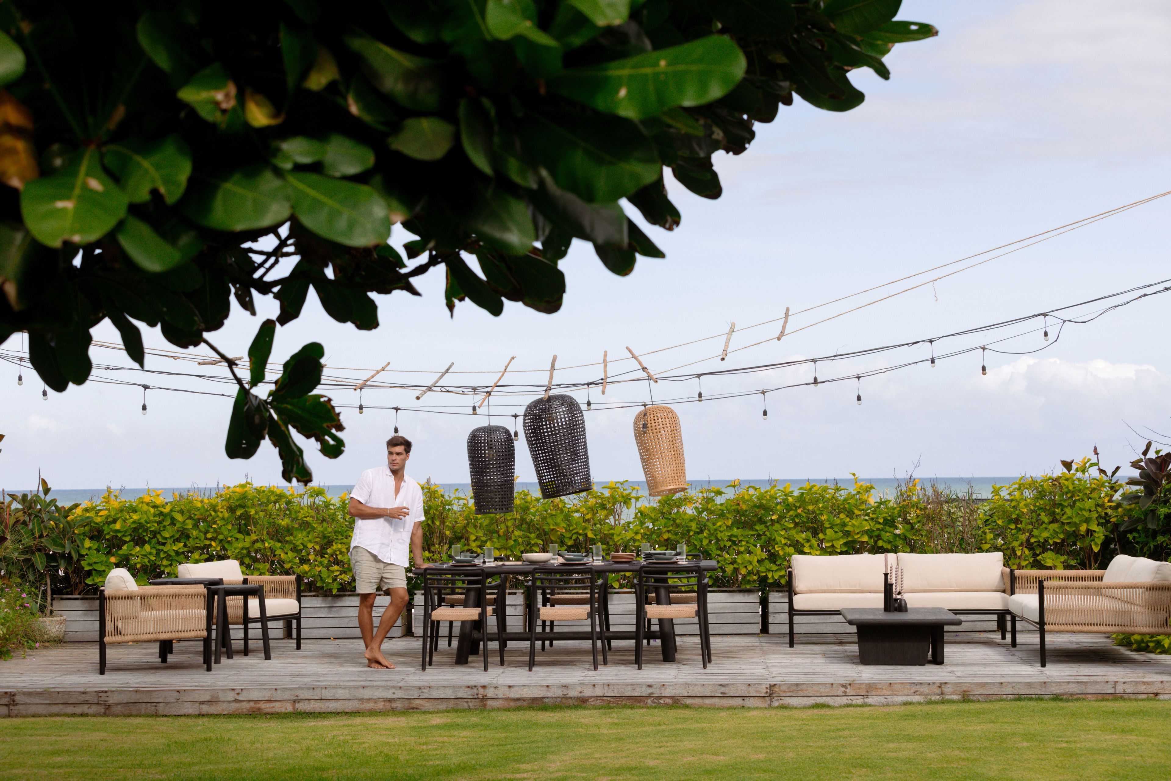 2-местный тканевый садовый диван cbdesign Cooper ARCH-00020854 - Вид №1