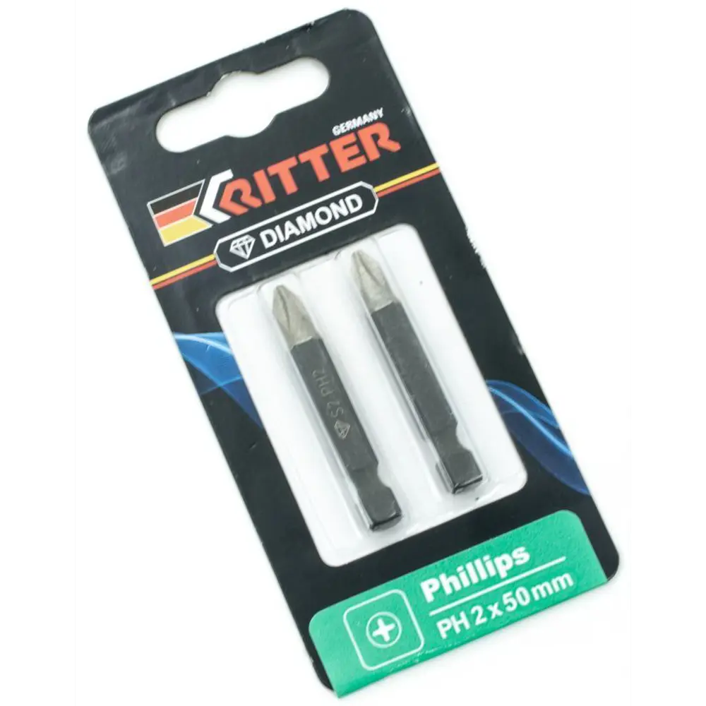 Бита двусторонняя магнитная Ritter Diamond PS20112265 PH2x50 мм STLM-2059962 - Вид №2