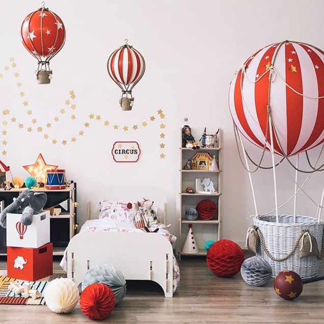 Монгольфьер красный с белыми звездами диаметр 21 см "Жонглер" Juggler XS MY CASPER NEW 334233 Красный Santreyd  - Вид №1