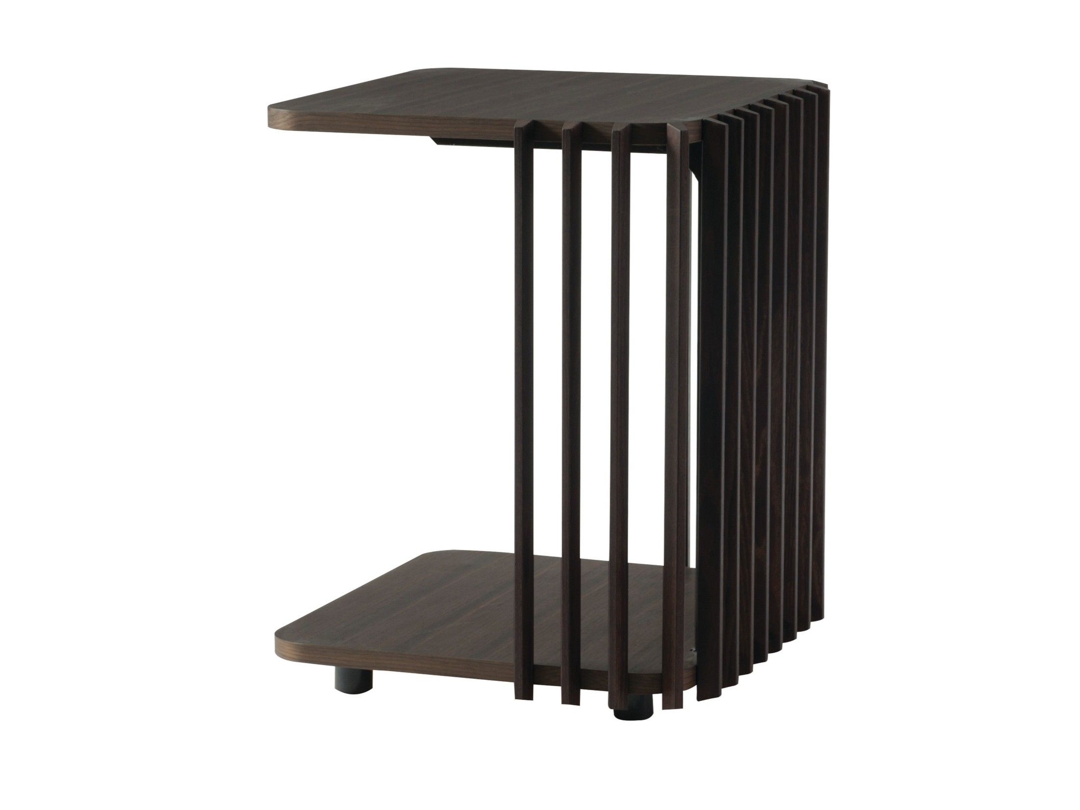 Высокий журнальный столик из шпона ROCHE BOBOIS PALIS ARCH-00090896