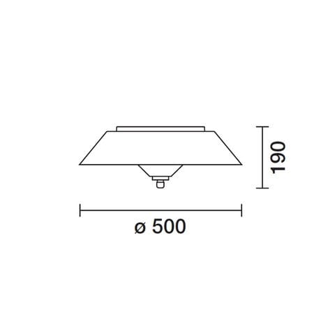 Алюминиевая головка полюса Сид заливки формы iGuzzini Сумерки ARCH-00119051 - Вид №5