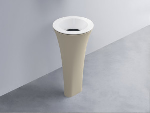 AMLA45-BL+AMPILT-BA+AMCOLT-LN Раковина Amedeo Tondo отдельностоящая cielo Enjoy + Amedeo