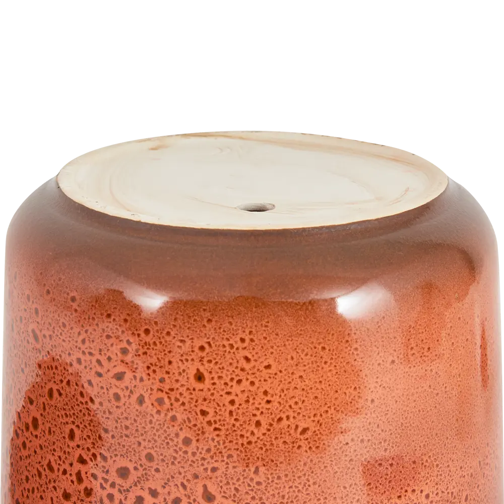 Горшок цветочный Gonchar Лира №2 Люкс ø23 h21 v5 л керамика оранжевый STLM-2141410 - Вид №2