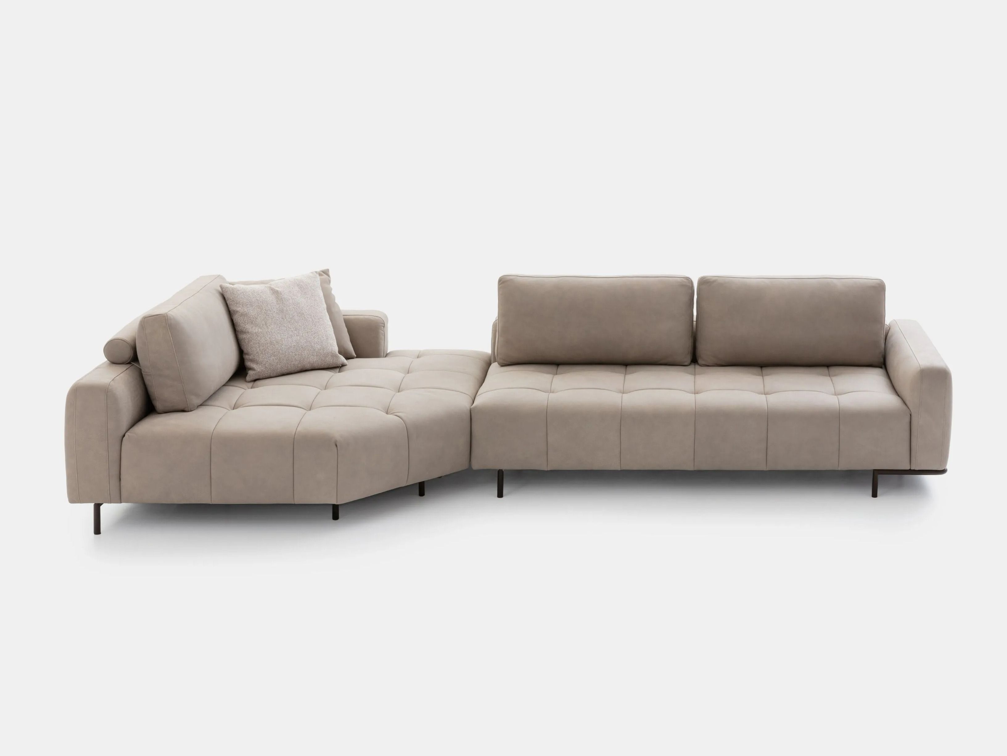 Кожаный диван capitonné NICOLINE CORTINA TUFTED ARCH-00042905