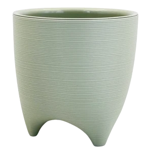Кашпо Evergreen Design Декоста 16x16x17 см v2.25 л пластик шалфей