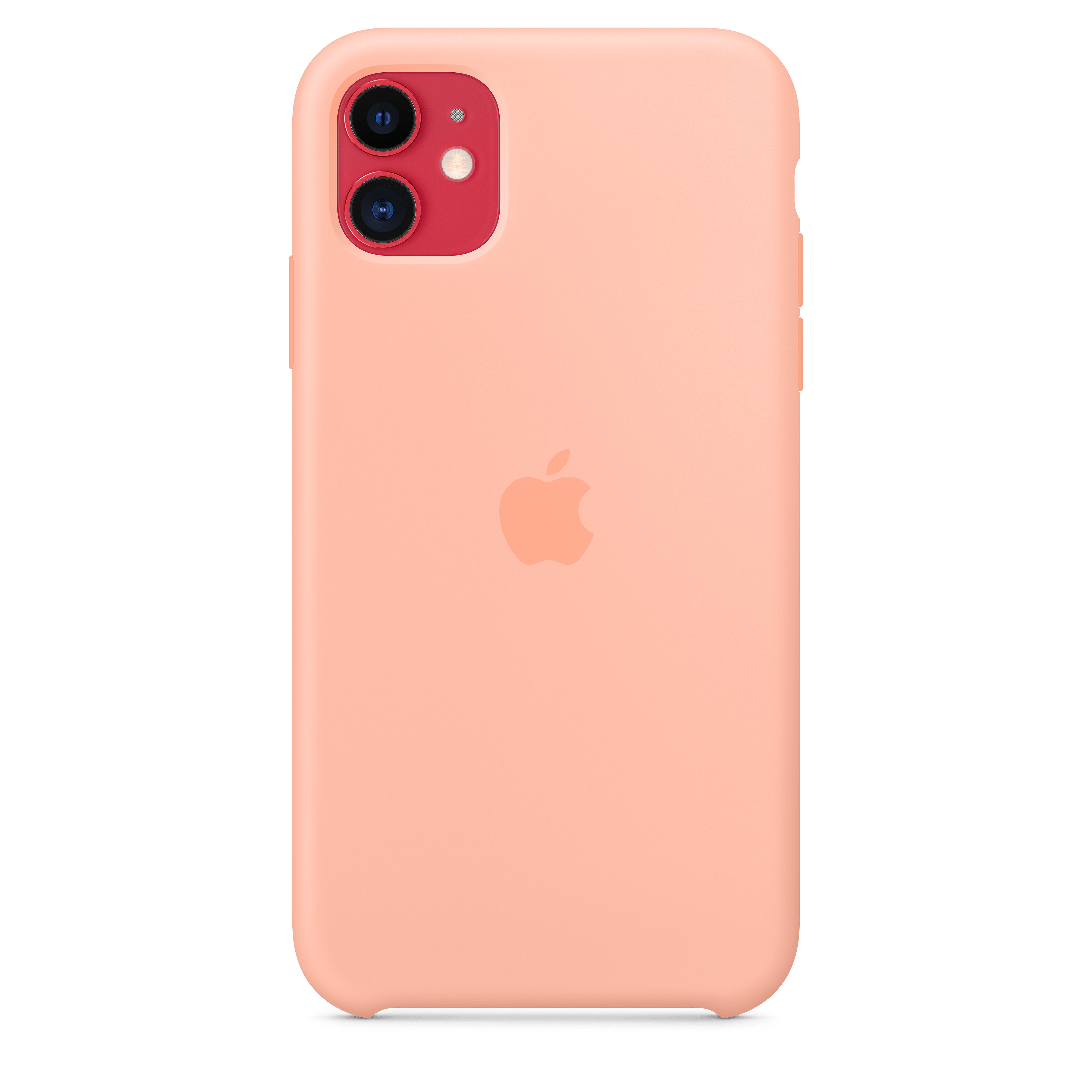 MXYX2ZM/A Iphone 11 silicone case - grapefruit Apple Santreyd  - Вид №5