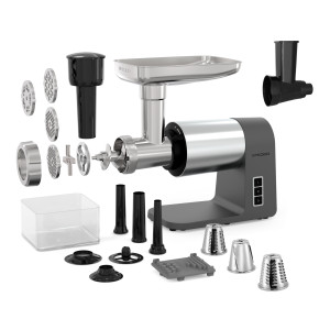 9176133 Мясорубка электрическая TEQQO Grindmaster Steel Plus серый