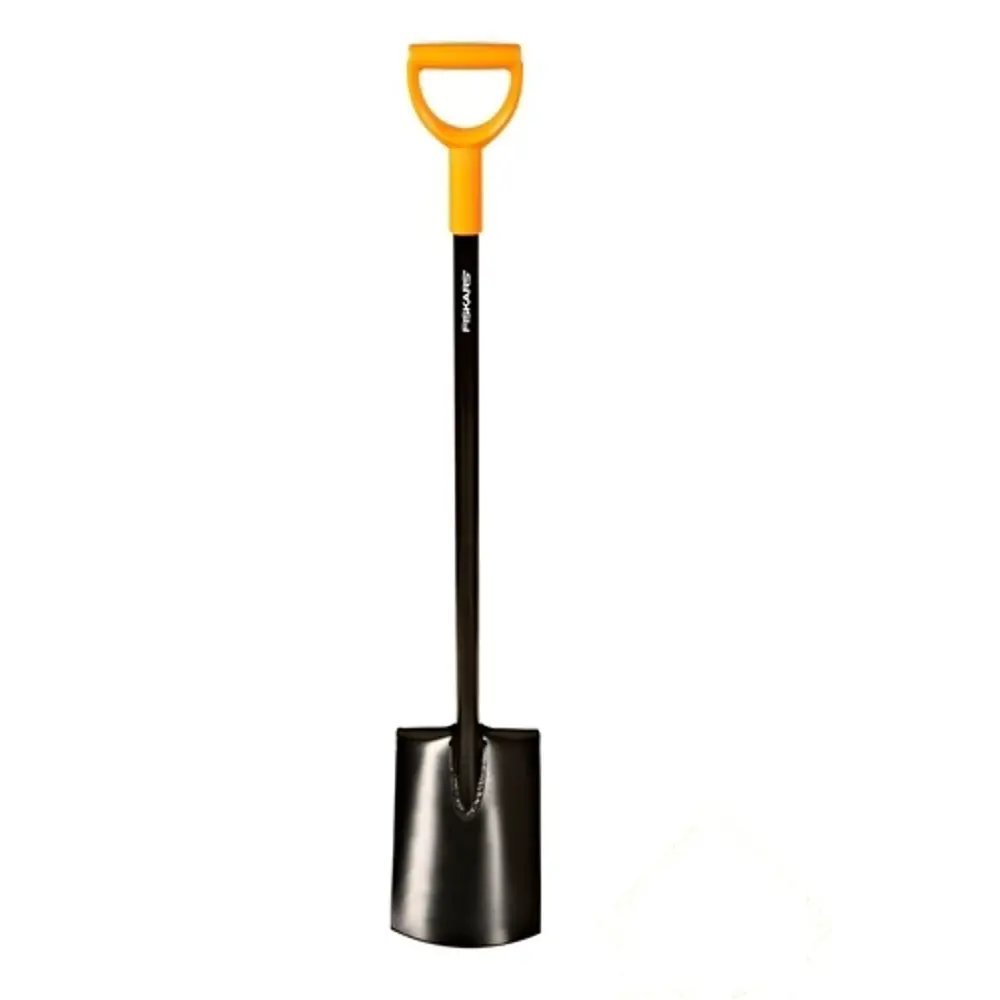 Лопата с закругленным лезвием Fiskars 117 см сталь STLM-2008882