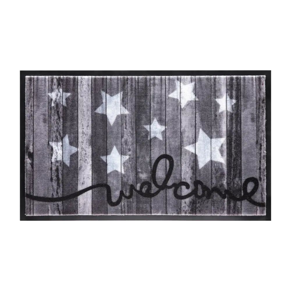 Коврик Inspire Welcome 45x75 см полиэстер на ПВХ цвет серый STLM-2120833 - Вид №1
