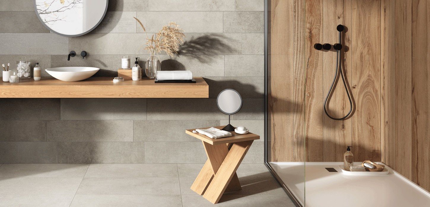 Пол / облицовка керамогранита для внутреннего и наружного применения с эффектом цемента Ceramica Rondine LOFT ARCH-00041377 - Вид №2