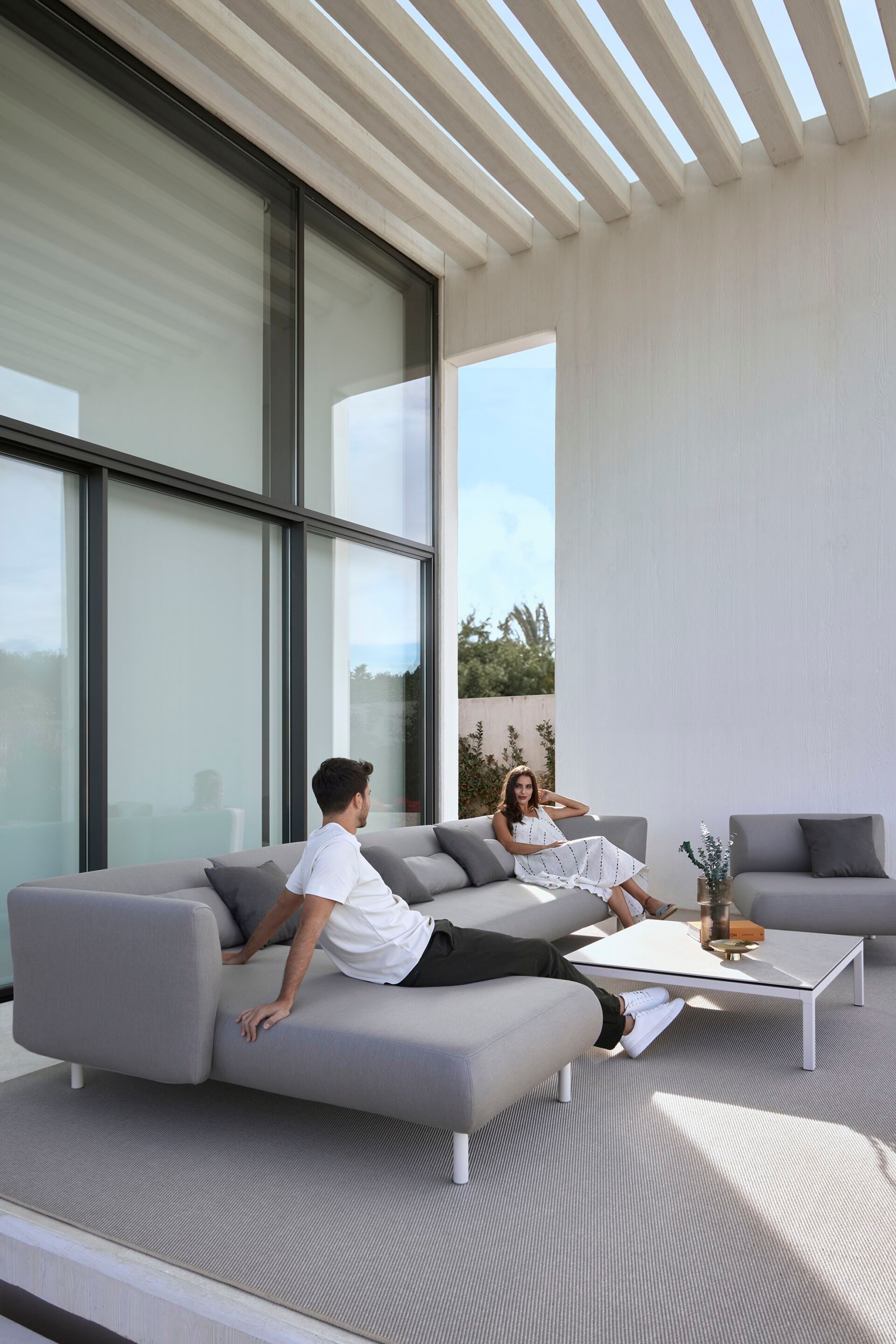 Напольный прямоугольный полипропиленовый ковер MUSOLA MILPA ARCH-00111932 - Вид №1