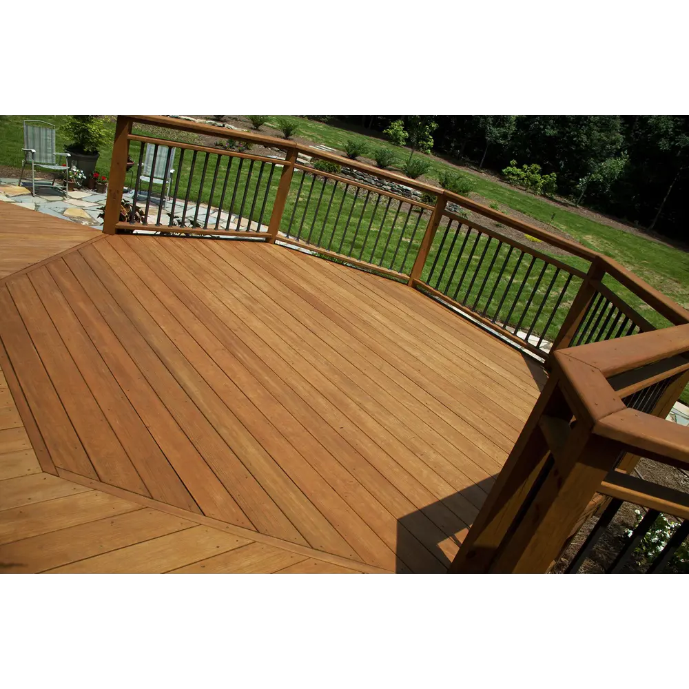 Террасная доска импрегнированная хвоя 28x140x6000 мм вельвет 0.84 м² РУСШПАЛА STLM-2062796 - Вид №7