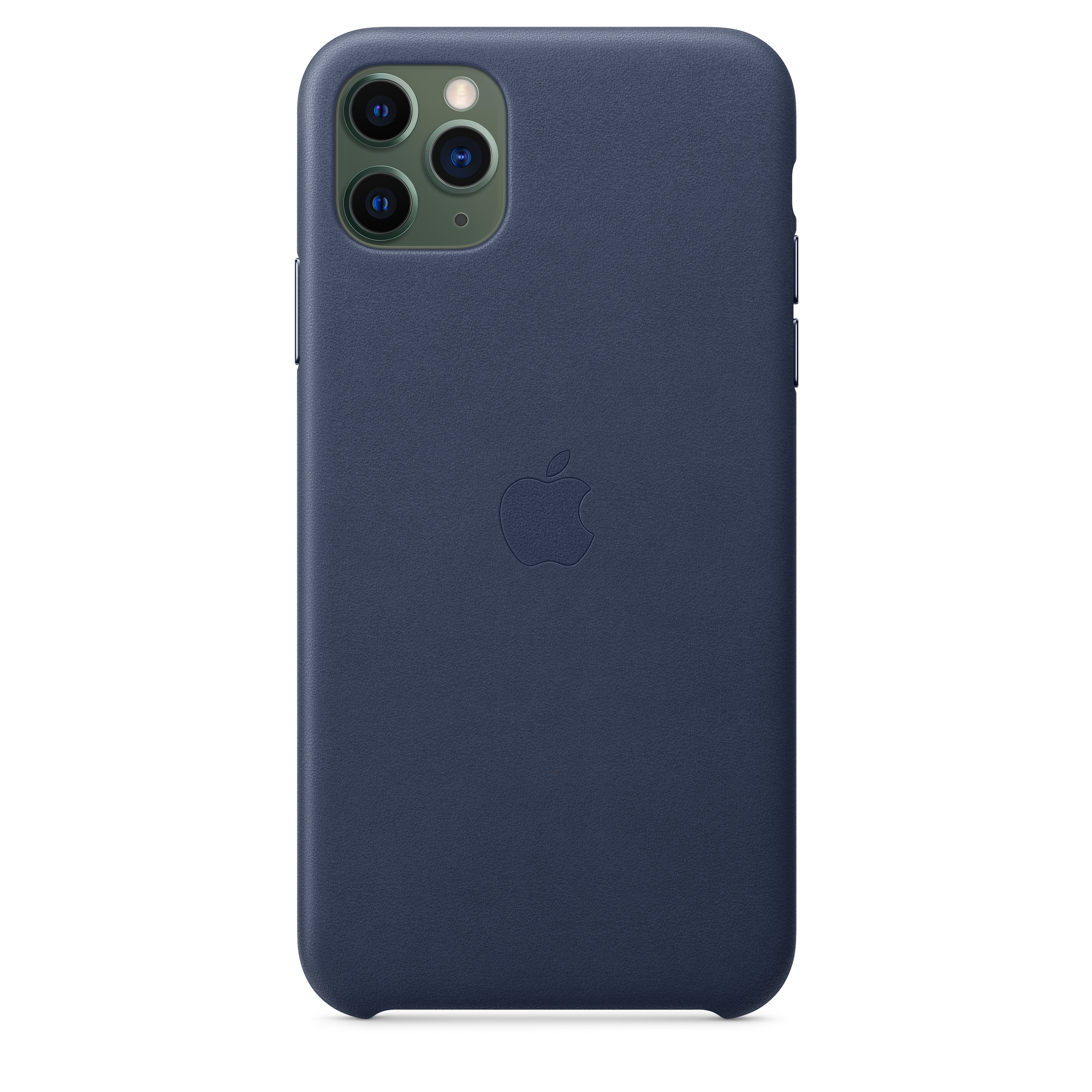 MX0G2ZM/A Iphone 11 pro max leather case - midnight blue Apple Santreyd  - Вид №2