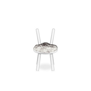 Сидячие места Illusion White Bear Stool Covethouse CIRCU