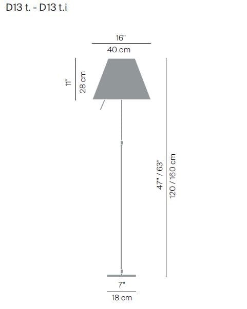 Поликарбонат светодиодный торшер LUCEPLAN Costanza ARCH-00090263 - Вид №7