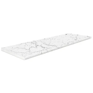 91682947 Столешница Ultradecor 100x60x3.8 см ЛДСП цвет мрамор марквина белый STLM-1335234