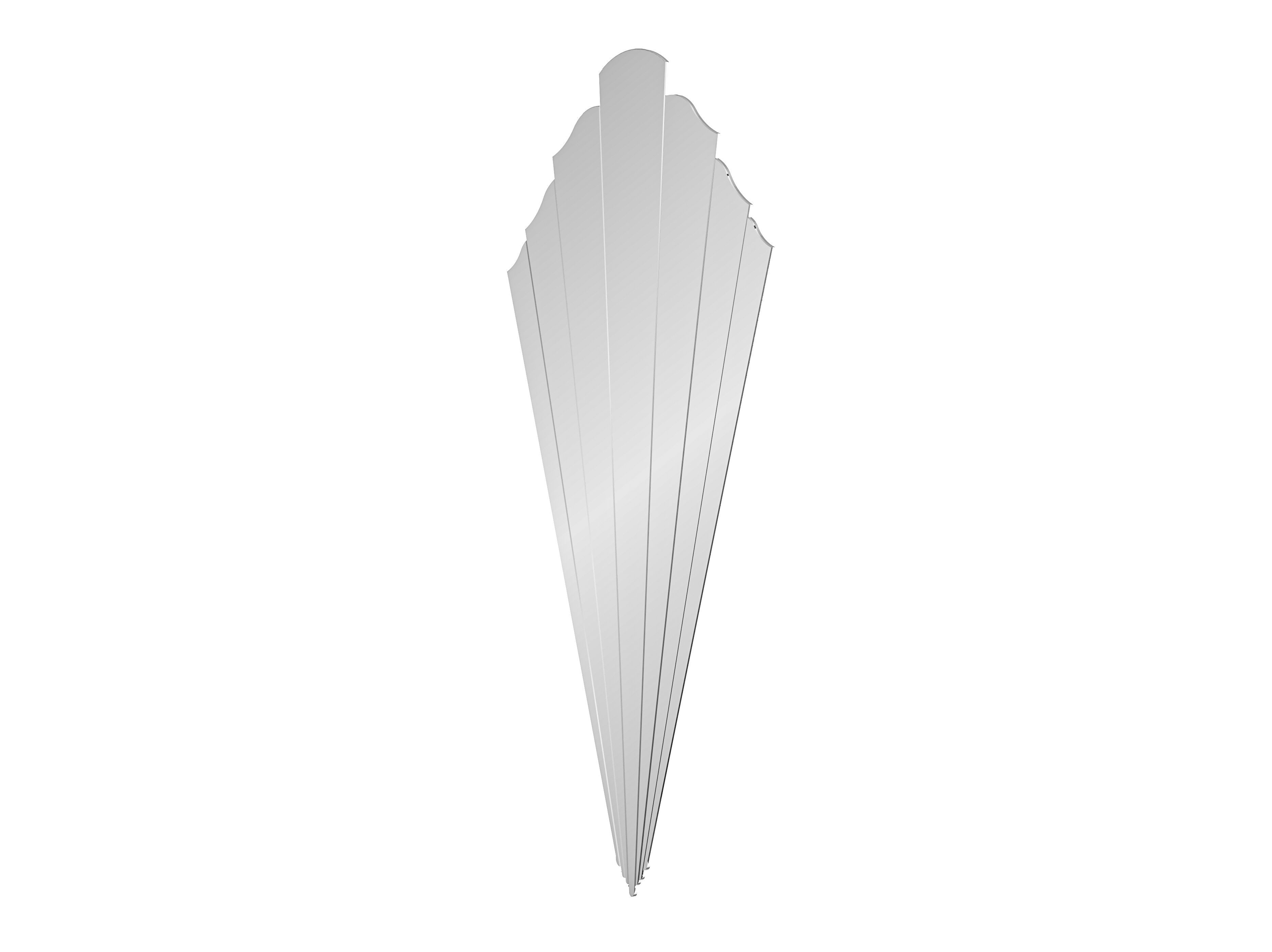 Настенное зеркало Modenese Luxury Interiors HORIZON REFLECT ARCH-00016797 - Вид №1