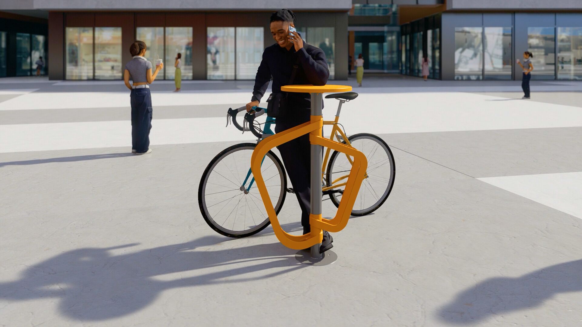 Стальная стойка для велосипедов CITYSì Pivot ARCH-00082333 - Вид №11