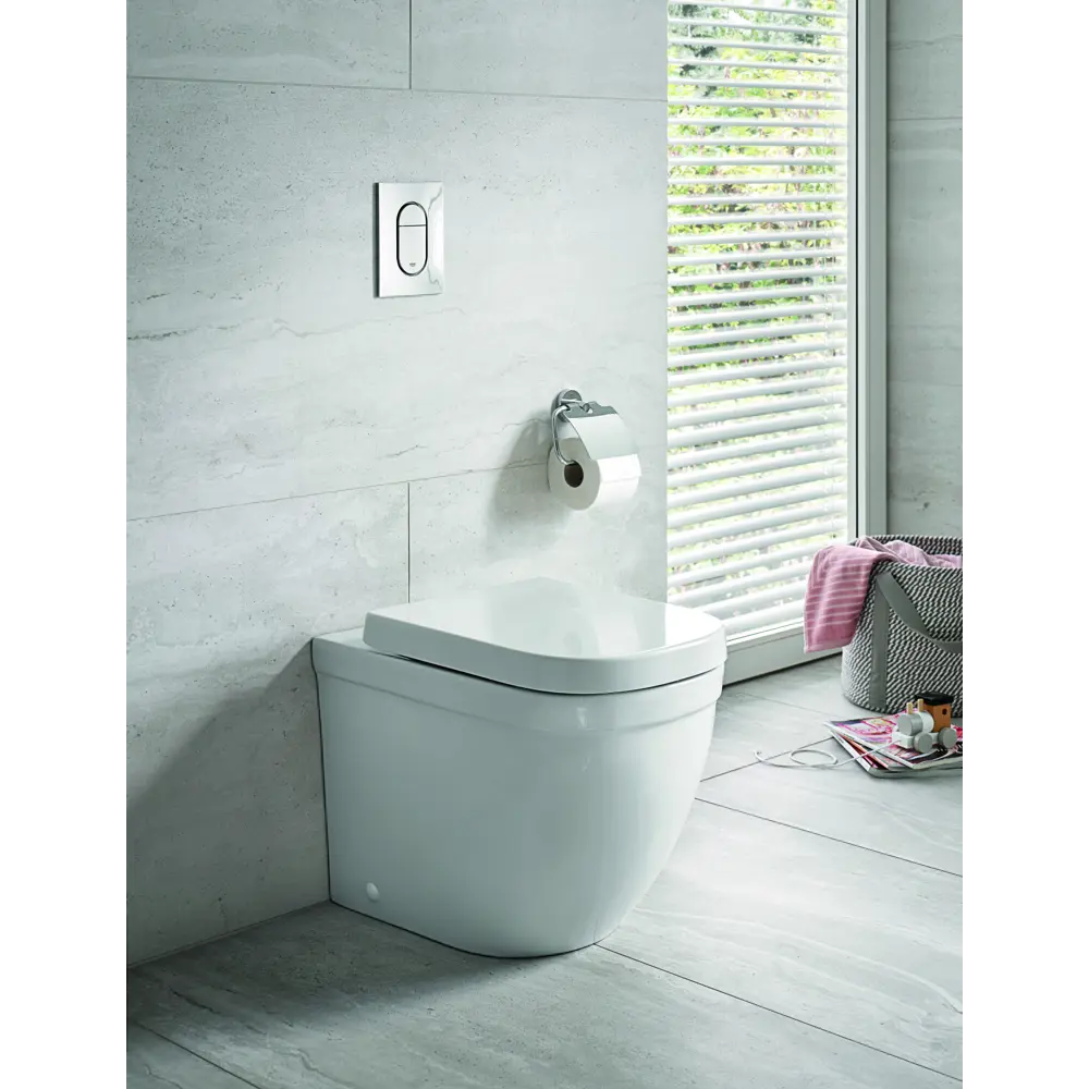 Сиденье для унитаза Grohe Euro Ceramic 39330001 дюропласт микролифт цвет белый STLM-2173631 - Вид №11
