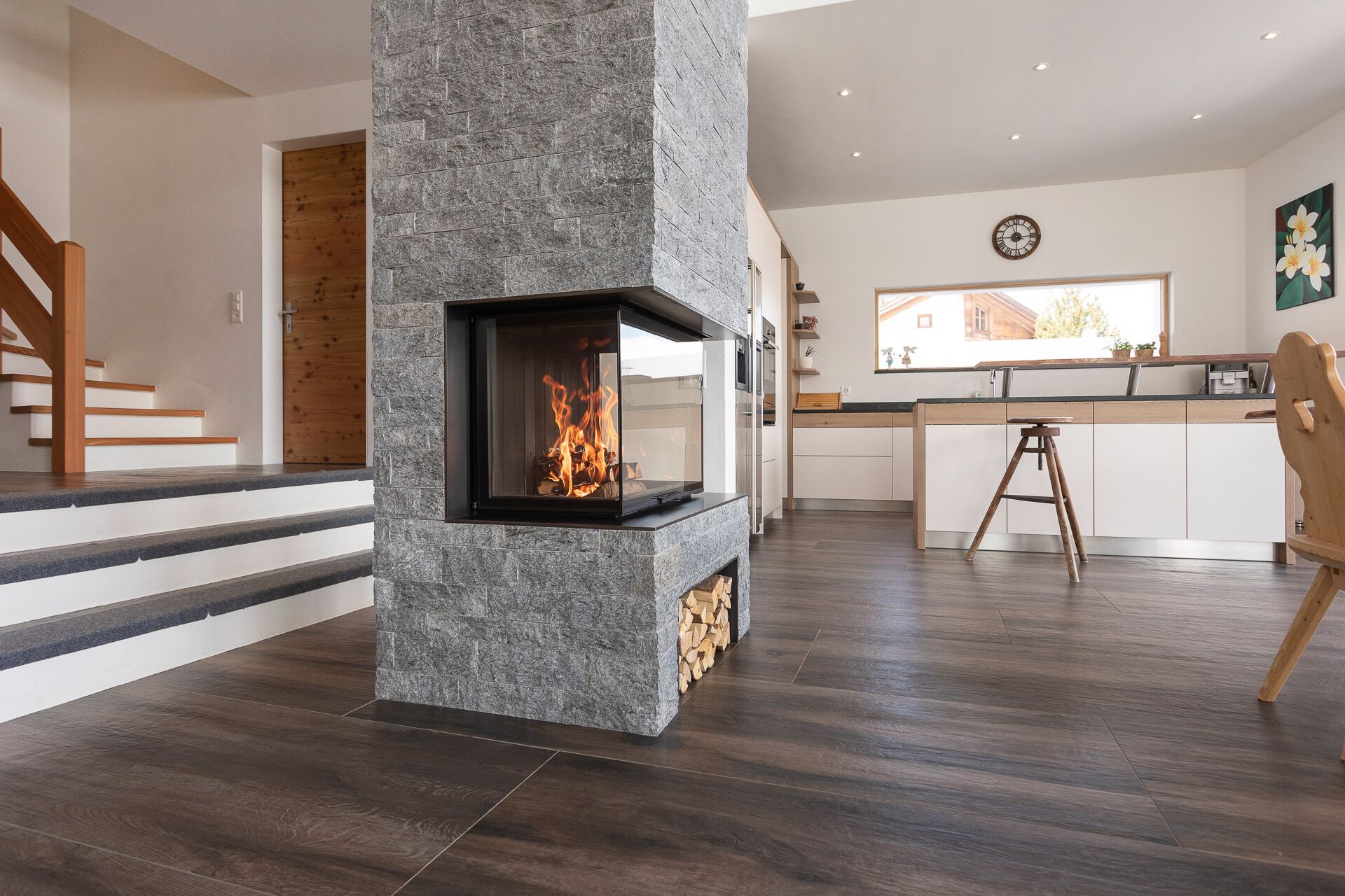 Стальной дровяной камин с тройным фасадом RÜEGG RIII ARCH-00053202 - Вид №8