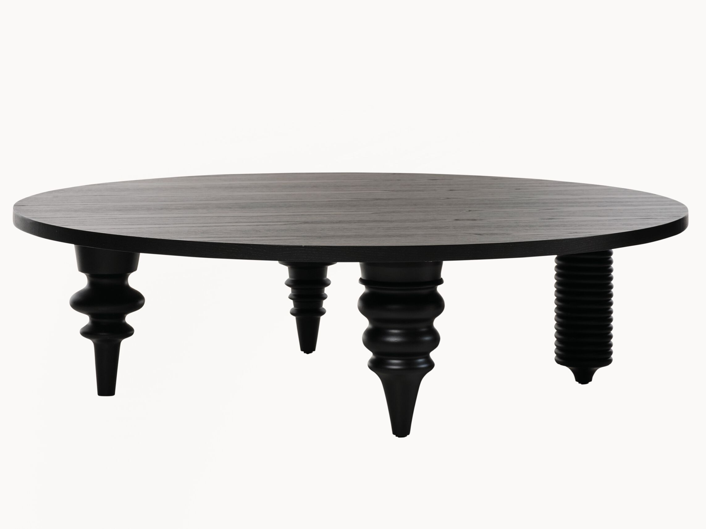 Круглый журнальный столик из ясеня для гостиной BD Barcelona Multileg ARCH-00094674 - Вид №21