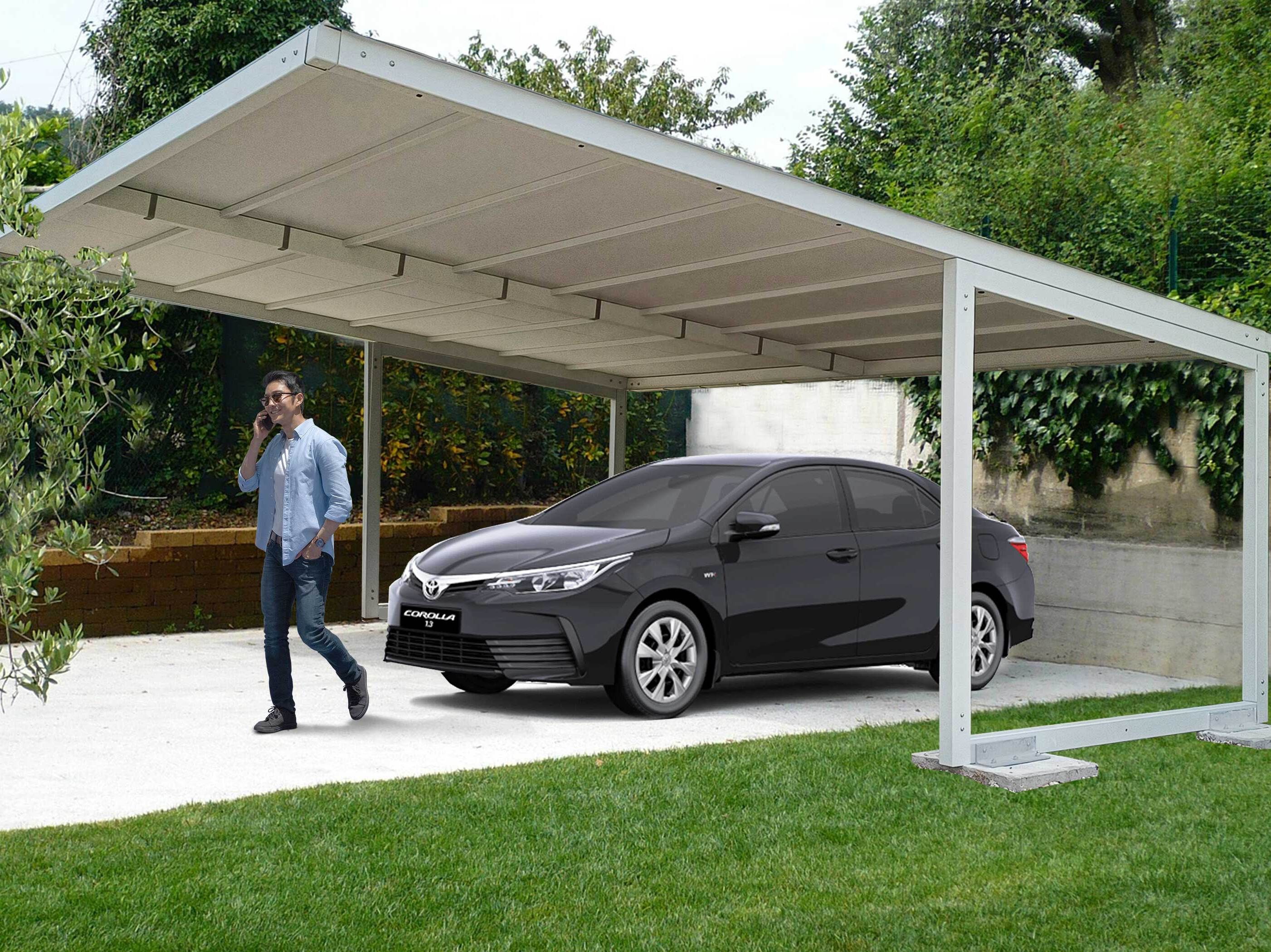 Навесы для автомобилей навес с покрытием из ПВХ с защитой от царапин L'Officina by Adami TS ARCH-00081496