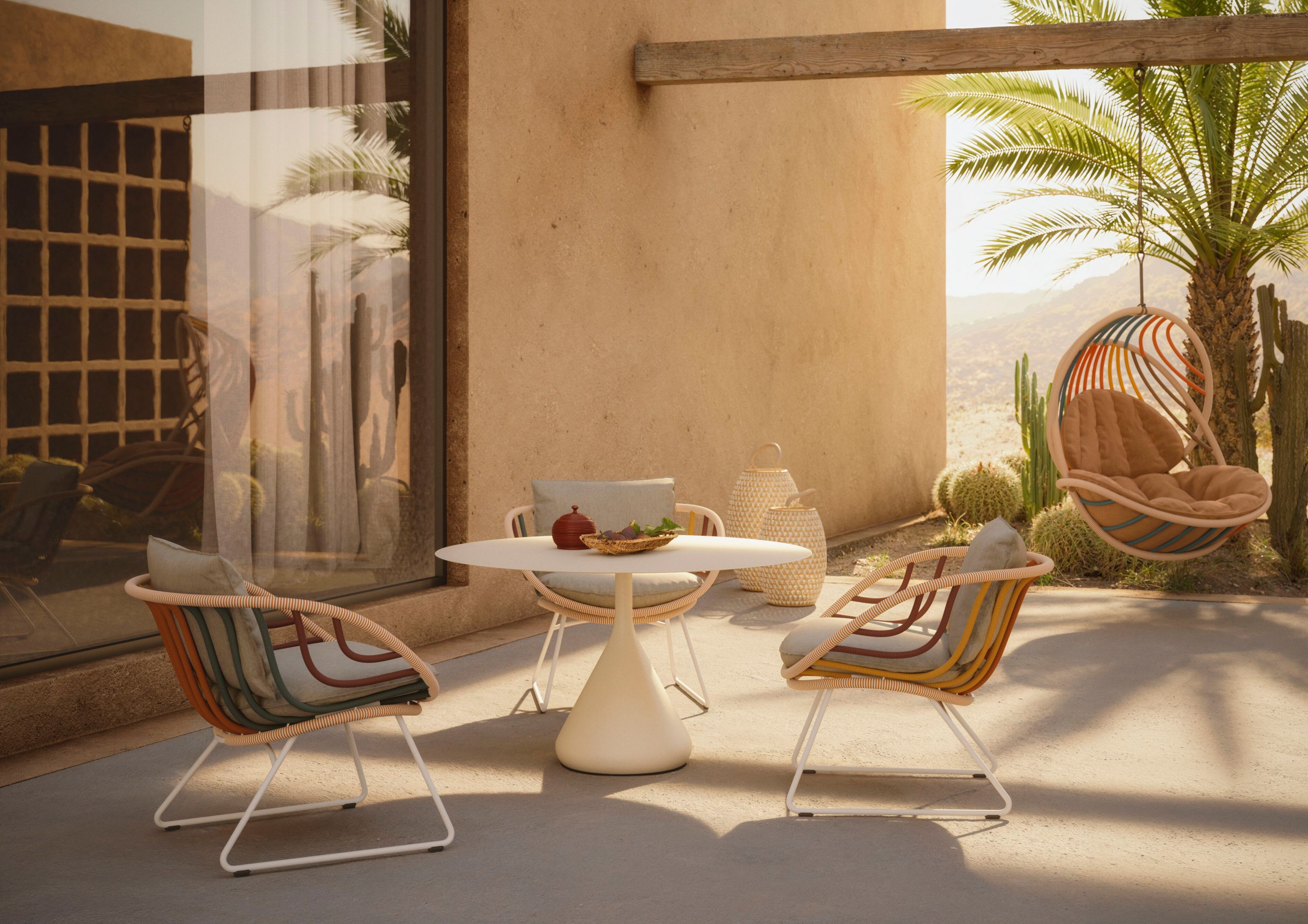 Ткань сани сад стул DEDON KIDA ARCH-00122831 - Вид №14