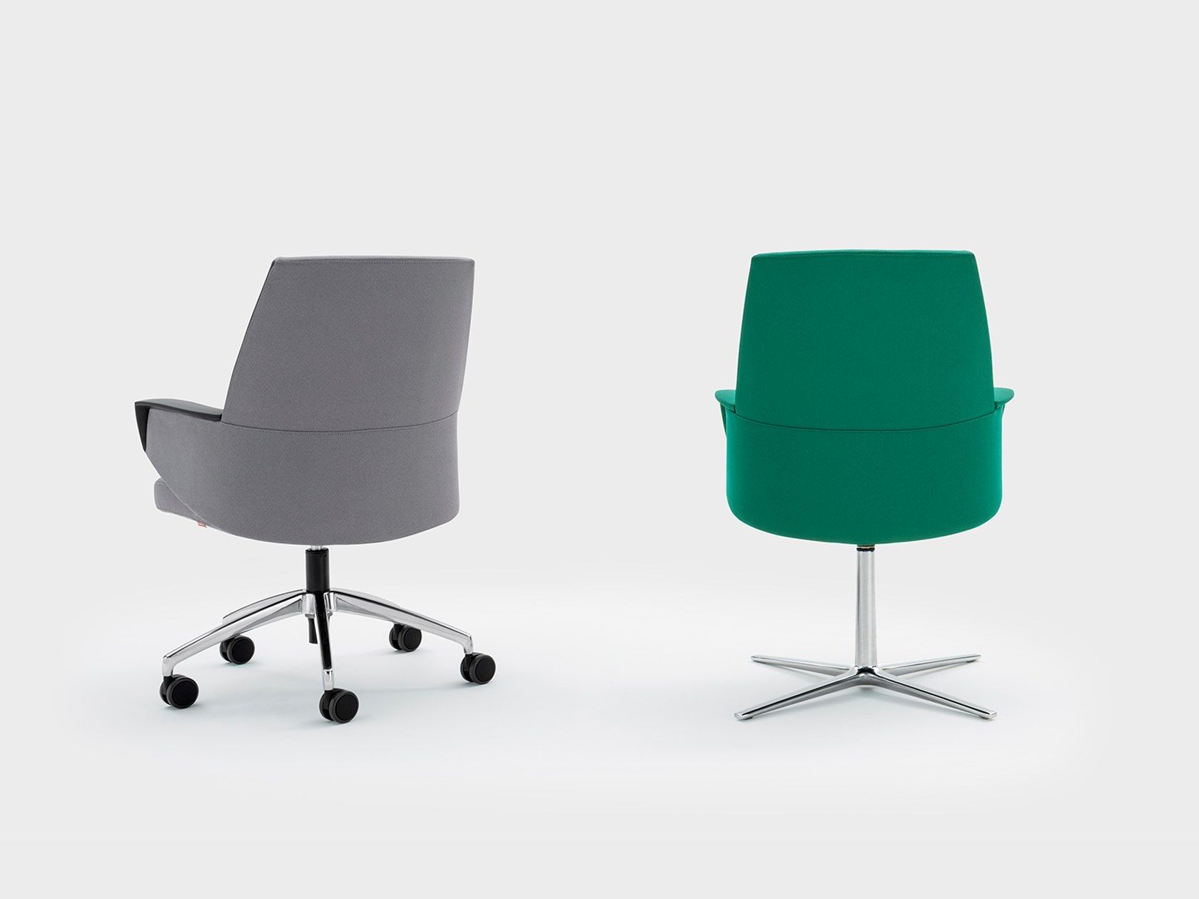 4 спицы подлокотник ткань операционный офис стул Viganò Grace ARCH-00025808 - Вид №2