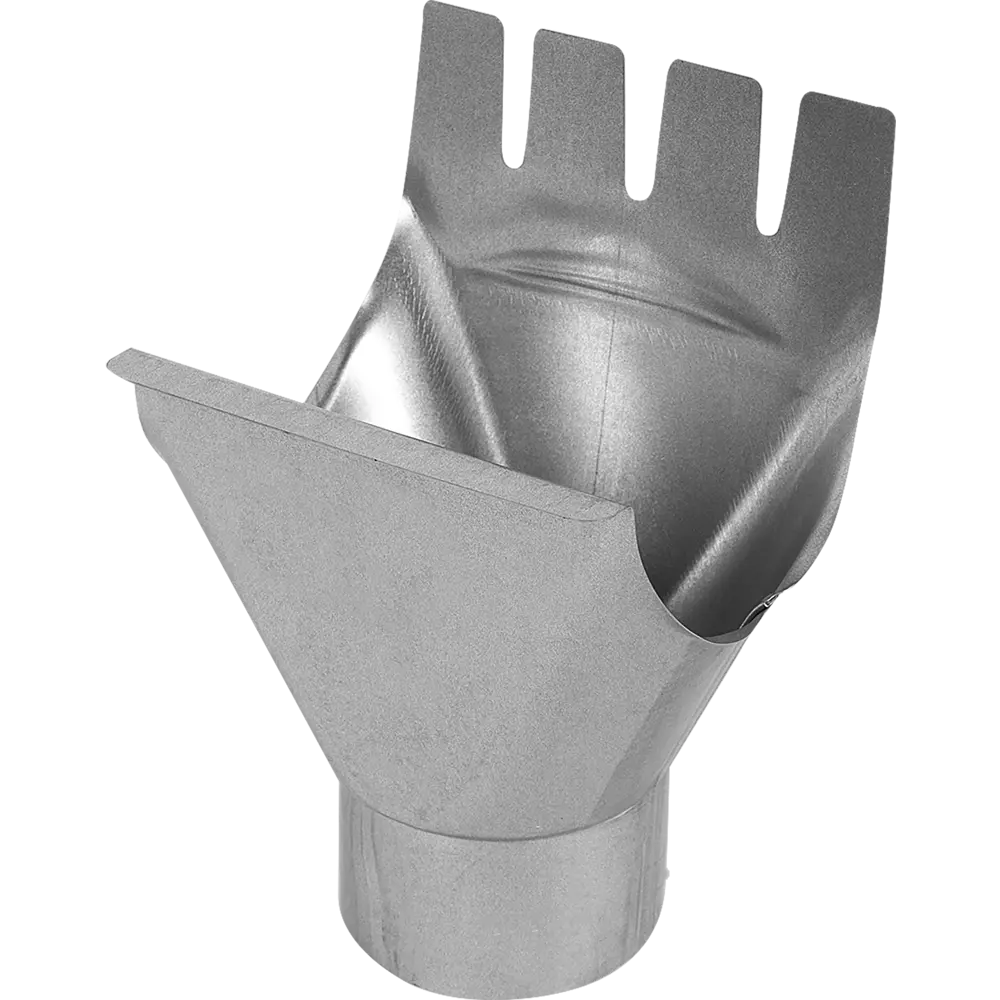 Воронка выпускная D90 мм цвет оцинковка ВЕГА STLM-2113359