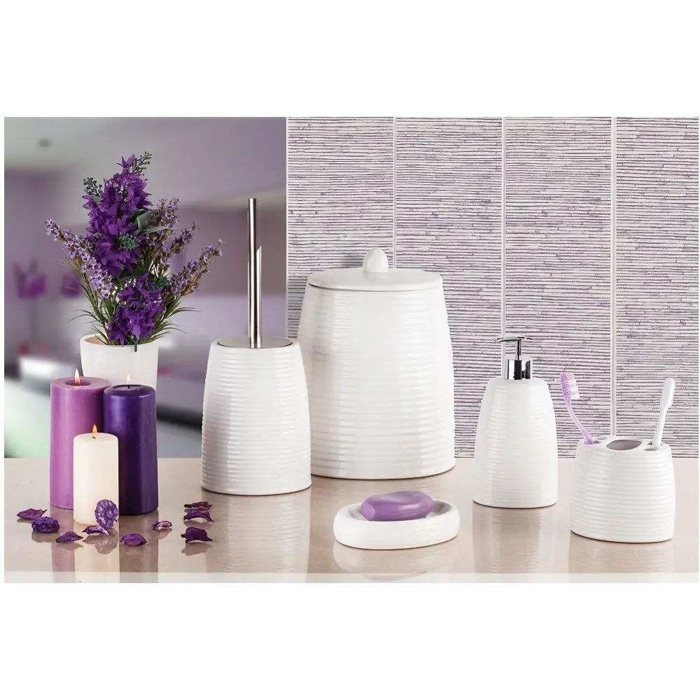 Ёршик для унитаза Lilyum цвет белый PRIMANOVA STLM-2196923 - Вид №1