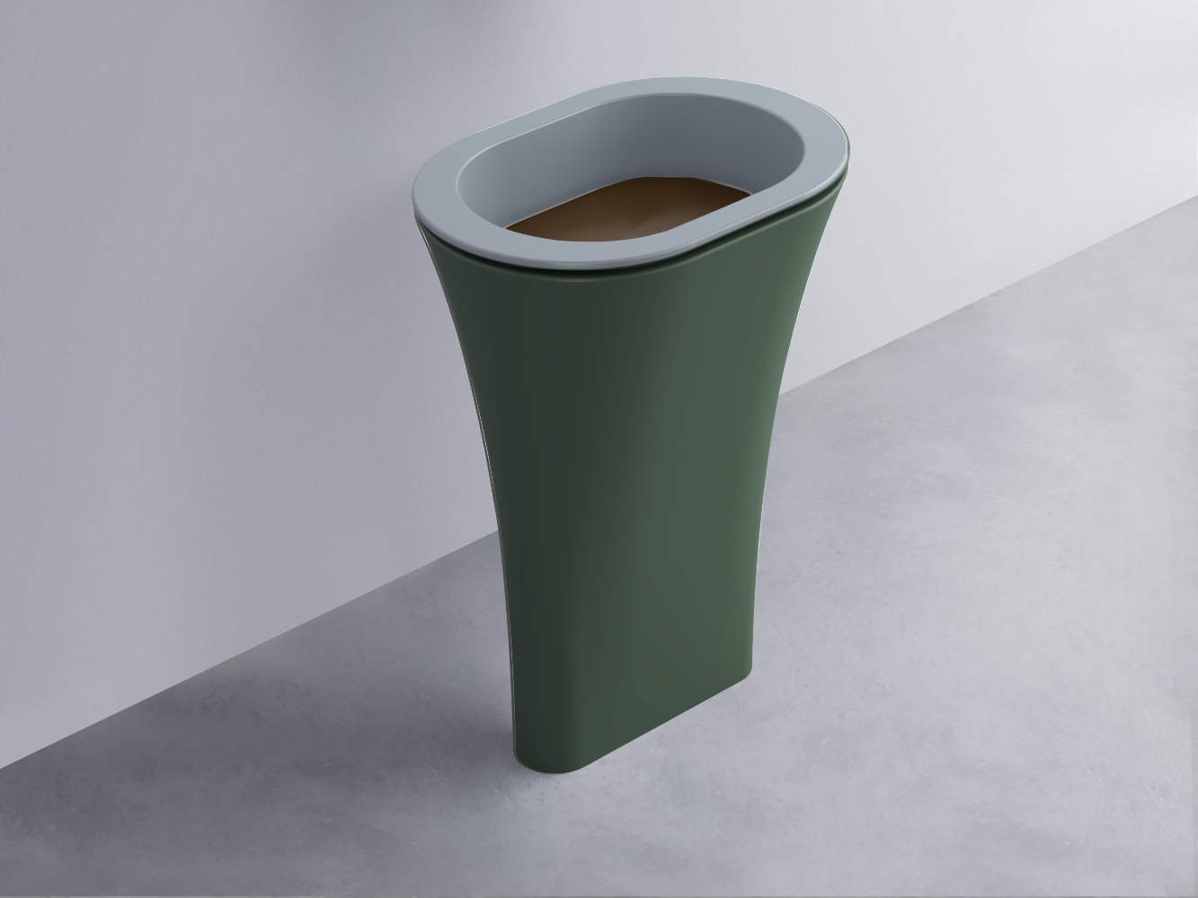 AMLA65-BR+AMPILO-CA+AMCOLO-MU Раковина Amedeo Ovale отдельностоящая cielo Enjoy + Amedeo Ceramica Cielo