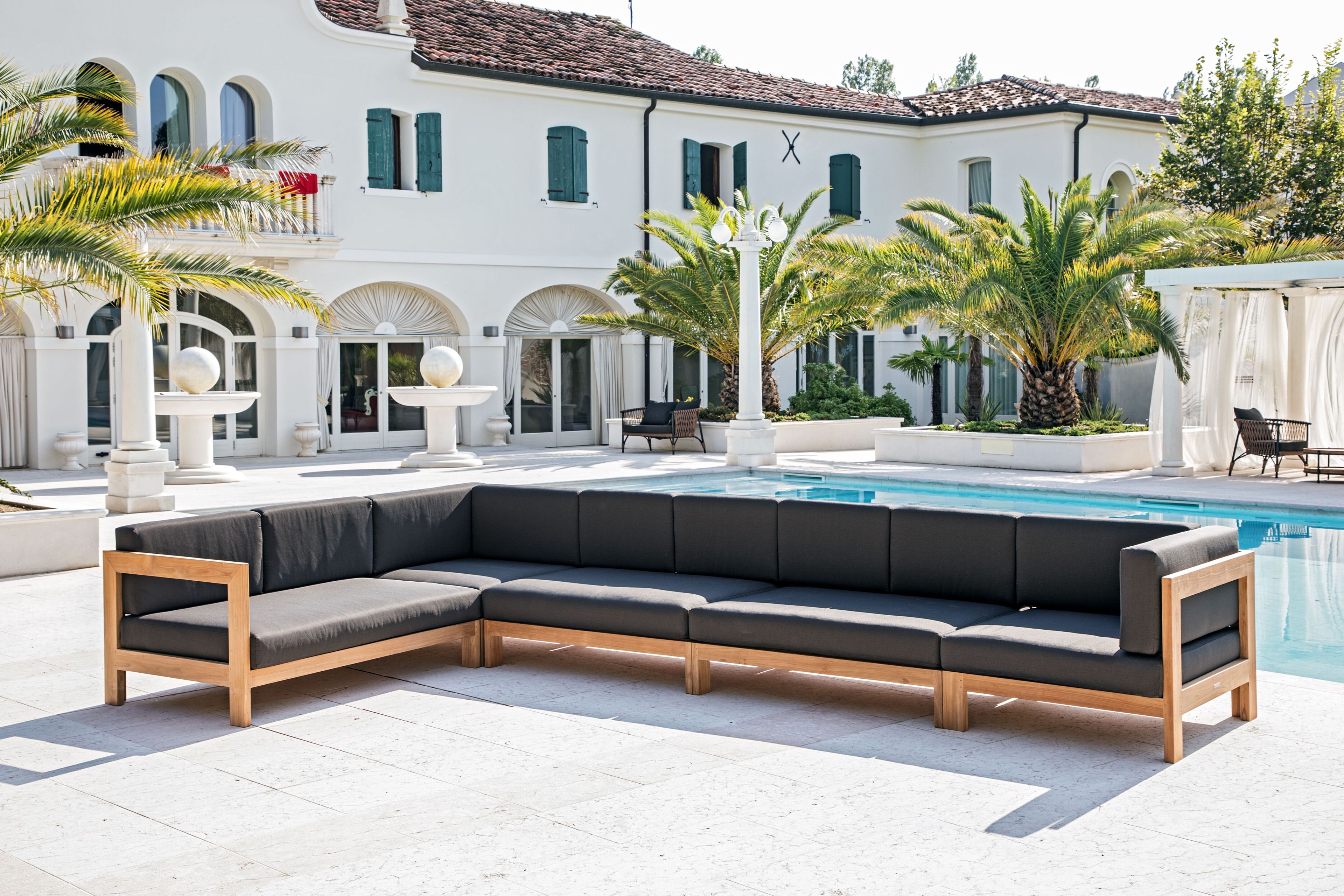 2-местный тканевый садовый диван cbdesign Ocean ARCH-00015274 - Вид №1