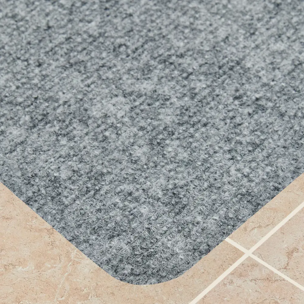 Коврик придверный полипропилен Star Uni 40x60 см цвет серый 86483368 STLM-2093748 Santreyd  - Вид №1