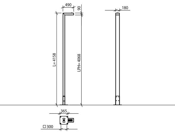 Светодиодный уличный фонарь в Accoya® Timberlab EDARO ARCH-00115069 - Вид №2