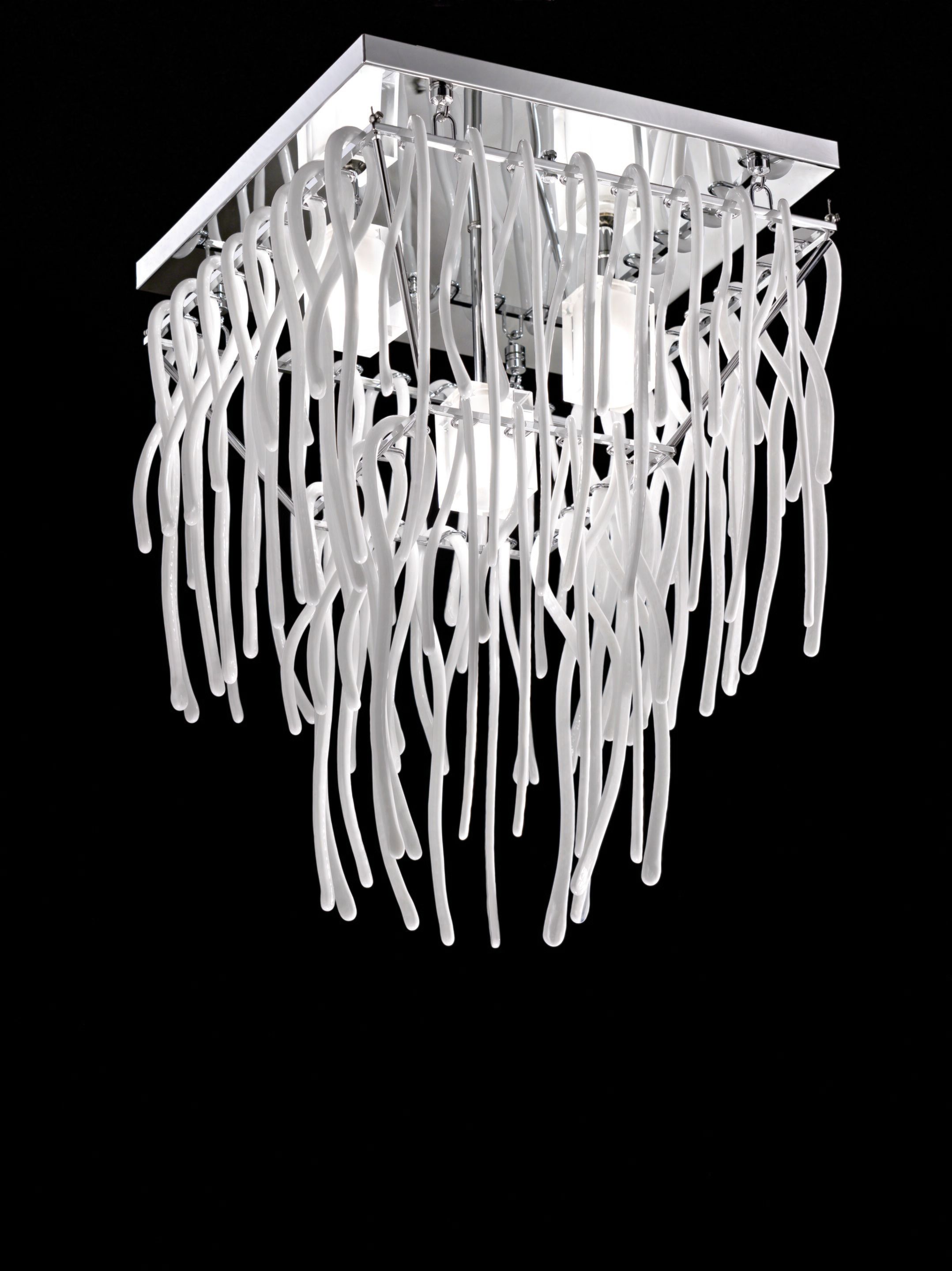 Стеклянный светодиодный потолочный светильник Cremasco Illuminazione световые работы ARCH-00046586