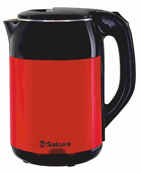 9248667 Электрочайник Sakura SA-2168BR красный STDN-0059485