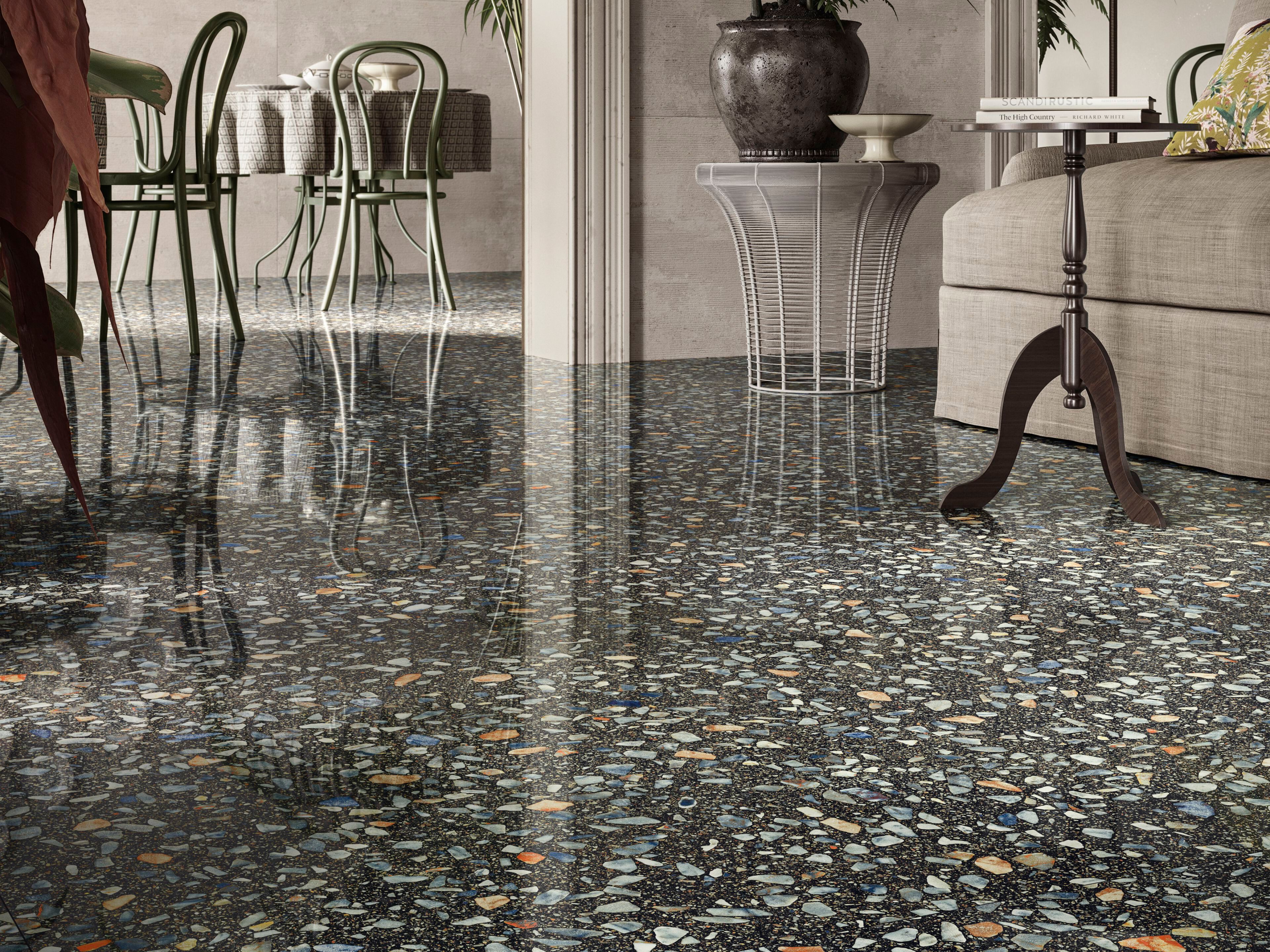 Пол / керамогранит с эффектом Венецианского терраццо CERAMICA SANT'AGOSTINO Glow ARCH-00135050