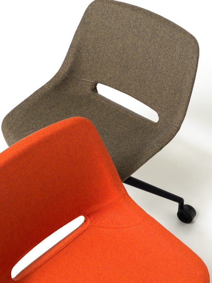 Офисное кресло из ткани с 4 спицами Diemme Clea ARCH-00023273 - Вид №5