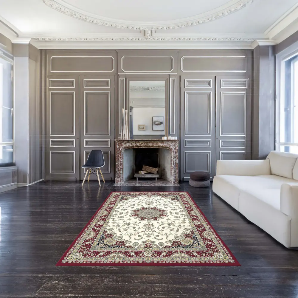 Ковер вискоза Hermitage 14708/6010 67x105 см цвет красный RAGOLLE STLM-2072199