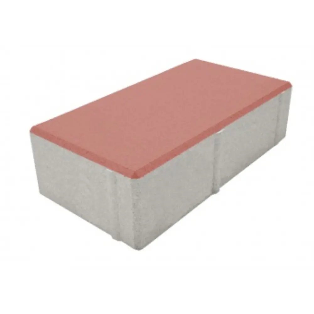 Плитка тротуарная Призма 200x100x50 мм цвет терракотовый Santreyd STLM-2074862