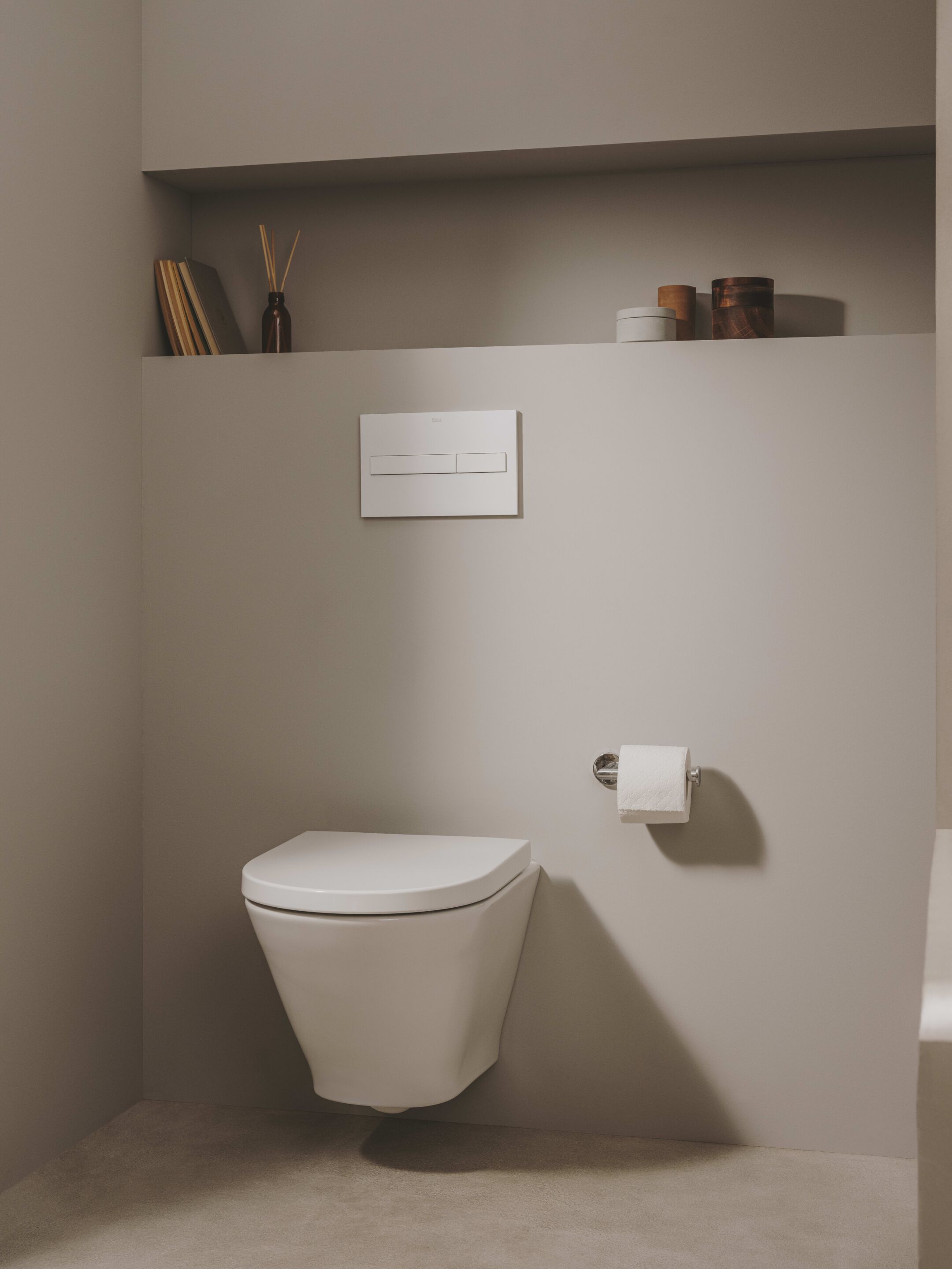 Фарфоровый компактный подвесной туалет Roca The Gap ARCH-00030898 - Вид №5