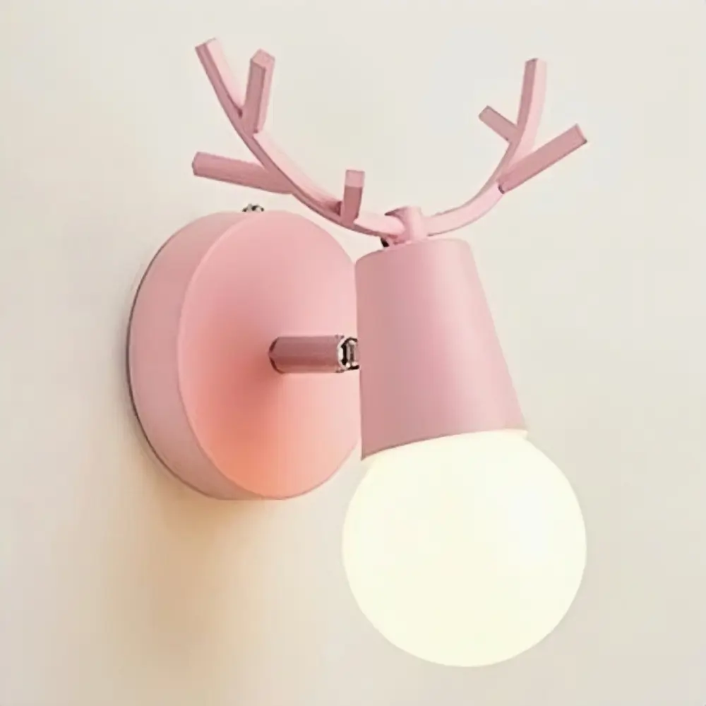 91656933 Настенный светильник Flylight Rudolph-pink цвет розовый STLM-0923729