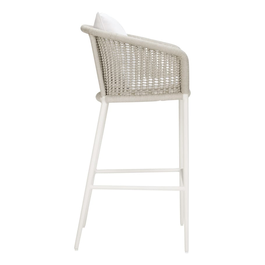 Барный стул из морской веревки с подлокотниками JANUS et Cie Knot ARCH-00058266 - Вид №19