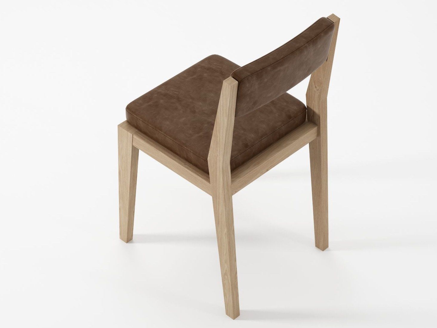 Мягкий стул для ресторана из массива дерева KARPENTER Nouveau Bistro ARCH-00008818 - Вид №17