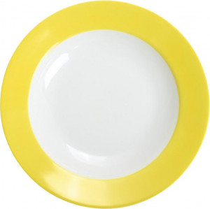573406A70412C Pronto колор суп 22 см лимонно-желтой Kahla-porzellan