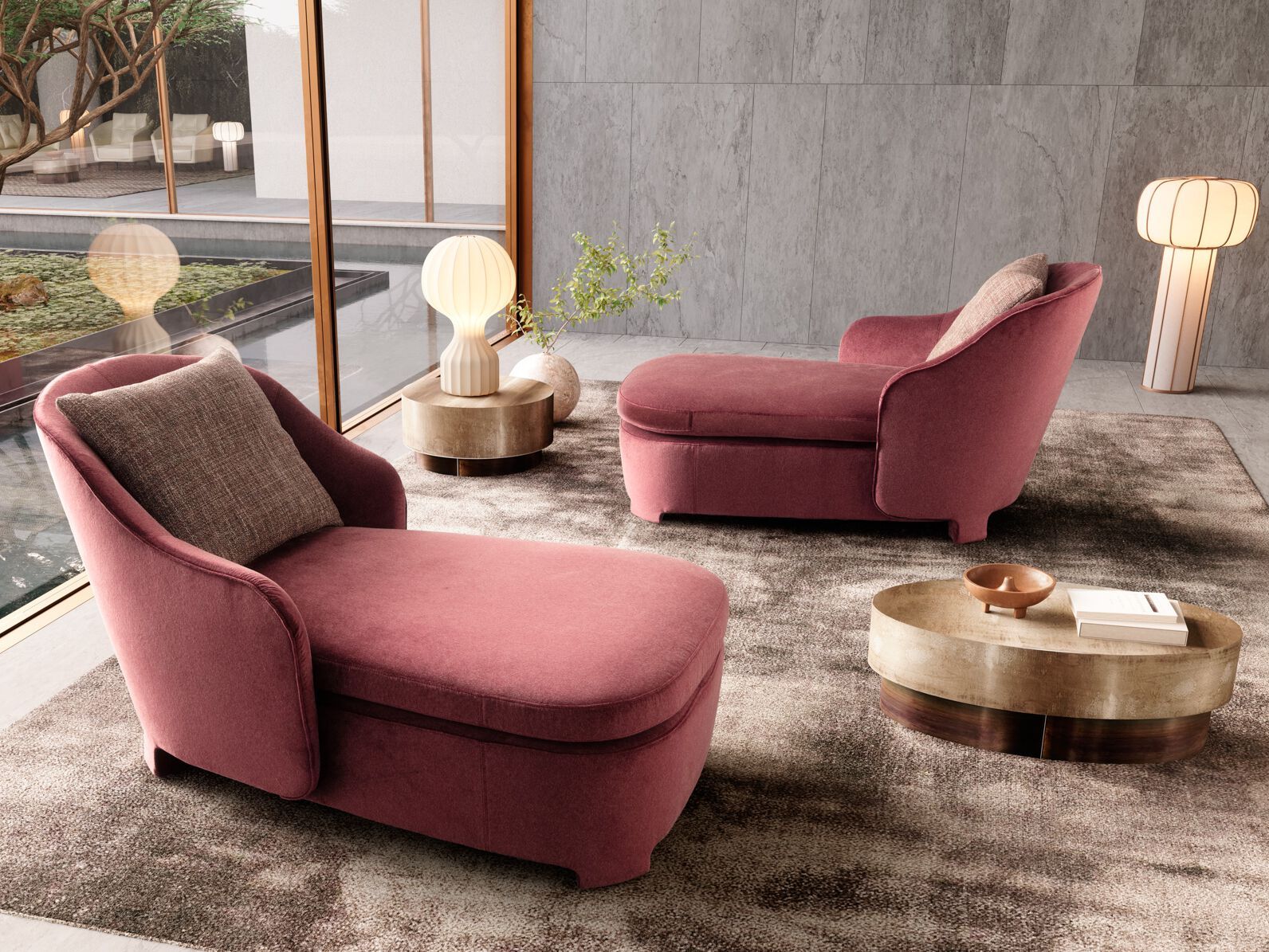 Кушетка VALENTINI Rizz ARCH-00141908